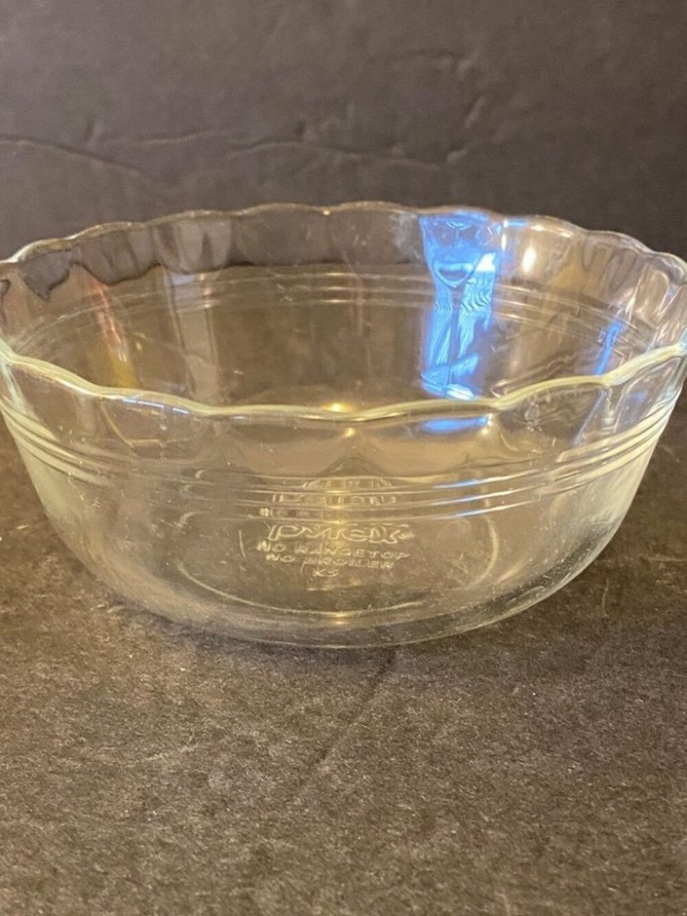 Pyrex Clear Glass Bowl